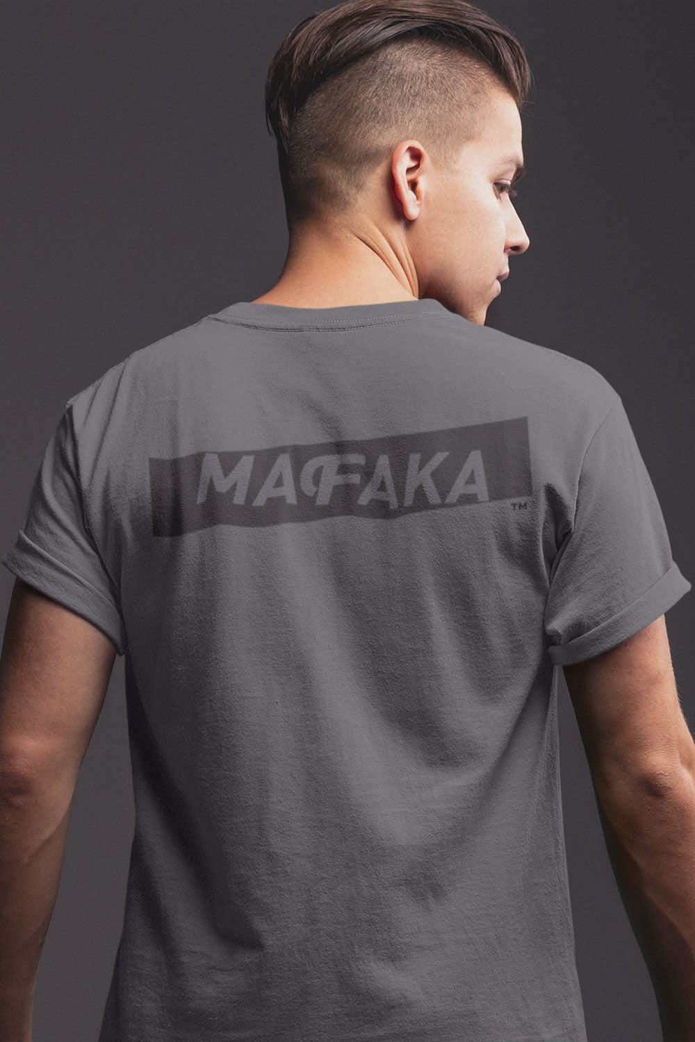 Mafaka Men's Enzyme Washed Soft Cotton T-Shirt - Short Sleeve Original